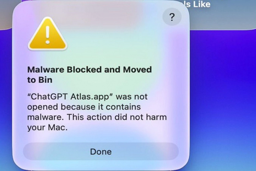 Mac-пристрої почали ідентифікувати ChatGPT як шкідливе програмне забезпечення: ось як це виправити. 1