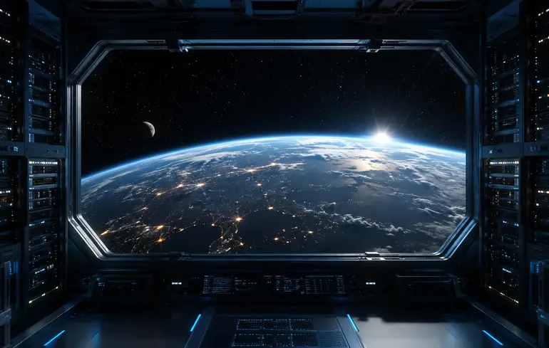 Штучний інтелект у космосі - SpaceX та Google обговорюють запуск орбітальних дата-центрів - новини технологій 1