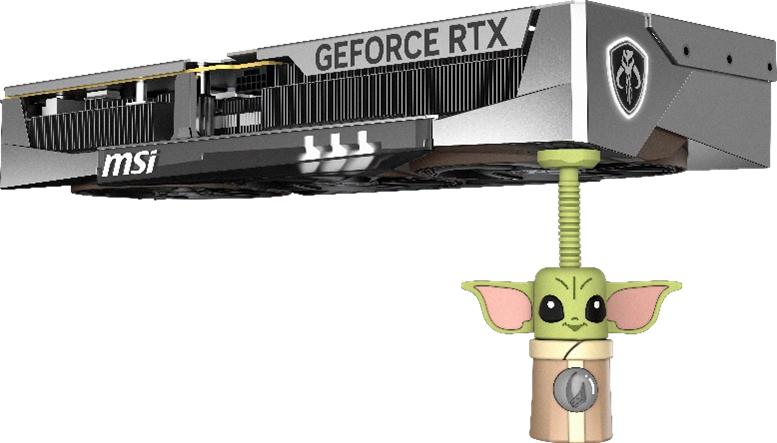 Тільки 500 одиниць: MSI представила колекційну RTX 5080 у стилі Star Wars з Ґроґу в наборі 7