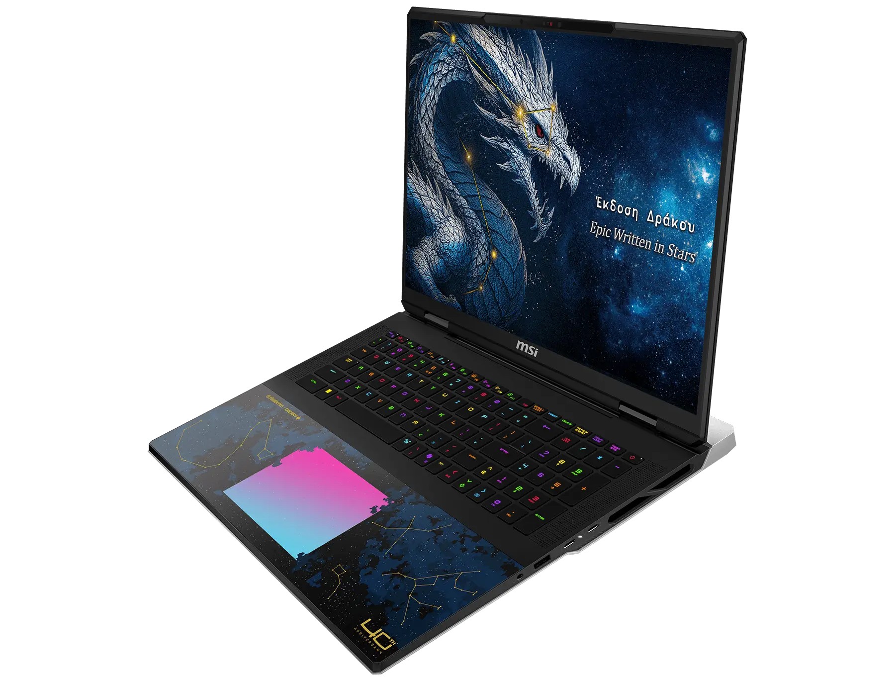 Ювілейний ігровий гігант: представлено MSI Titan 18 HX Dragon Edition Draco Epic до 40-річчя компанії Ювілейний ігровий гігант: представлено MSI Titan 18 HX Dragon Edition Draco Epic до 40-річчя компанії 3
