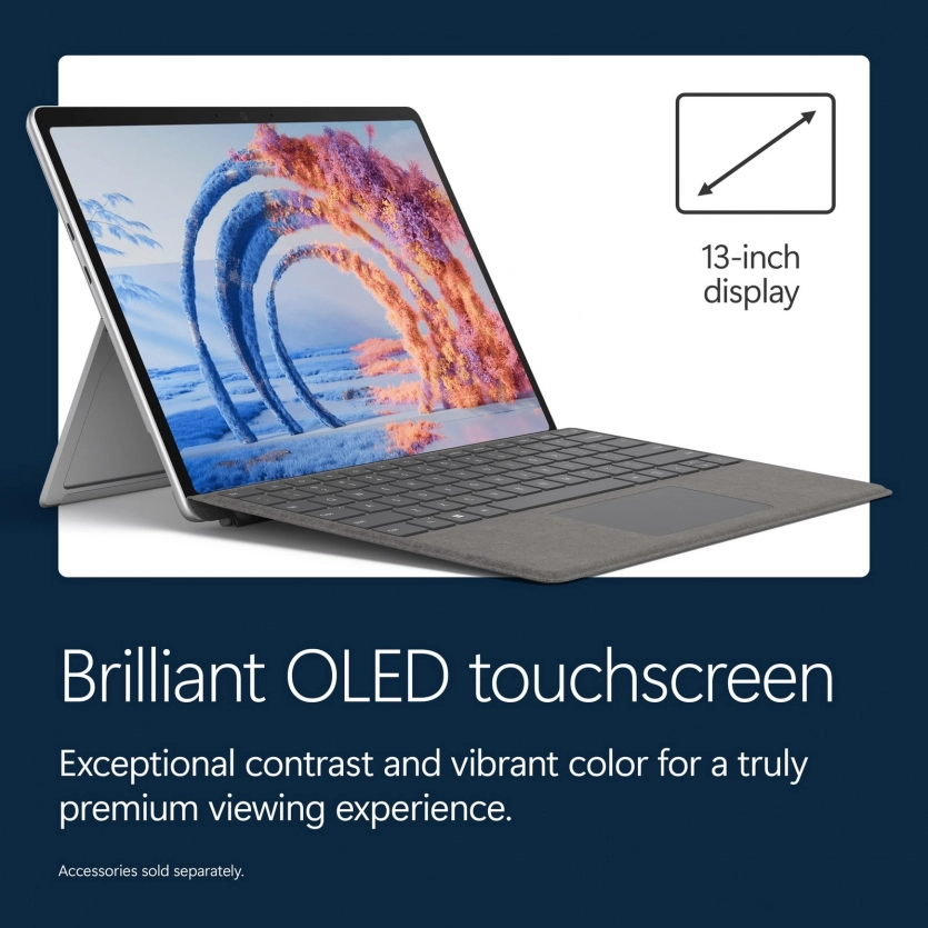 Новий Microsoft Surface Pro 13 матиме чип Snapdragon X2 Elite та забезпечить до 15,5 години роботи без підзарядки. 3