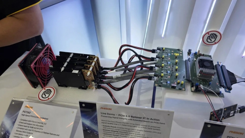 Швидкість до 28 ГБ/с: Phison презентувала на Computex PCIe 6.0 X3 для SSD Швидкість до 28 ГБ/с: Phison презентувала на Computex PCIe 6.0 X3 для SSD 5