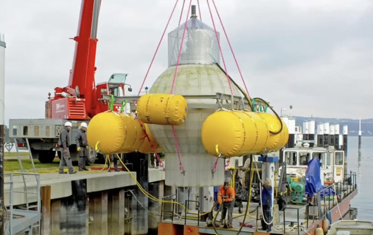 Бетонні кулі вагою 400 тонн можуть накопичувати електроенергію на дні океану: як це працює
