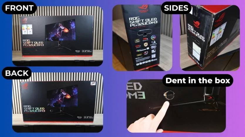 Це ж не яйця: ASUS отримала хвилю скарг на пошкоджені дорогі OLED-монітори через погане пакування 4