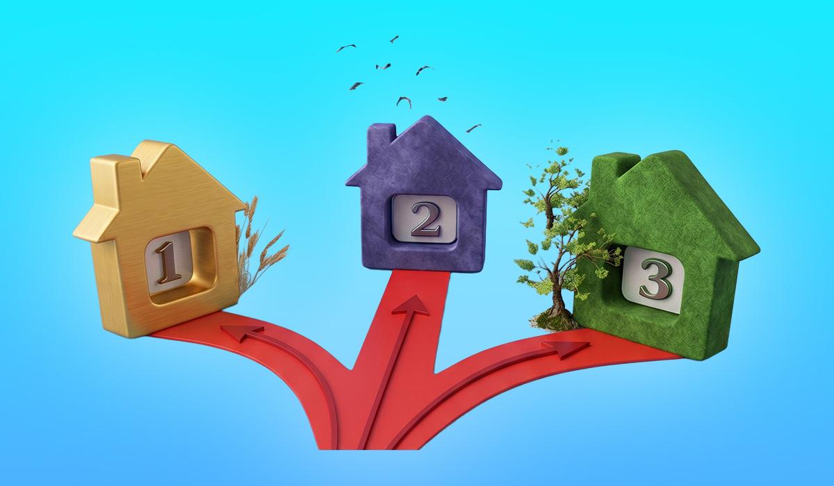 Який будинок ви оберете: тест покаже, що вам пора змінити у своєму житті