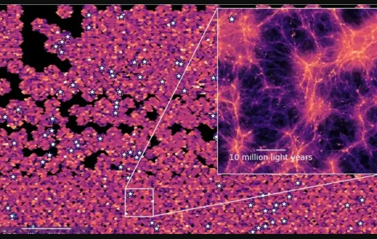 Море світла на краю Всесвіту - що показала нова карта, створена вченими - фото 1