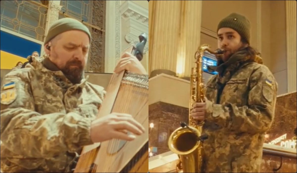 Напередодні Нового року "Культурні сили" презентували нову версію "Щедрика" (відео)