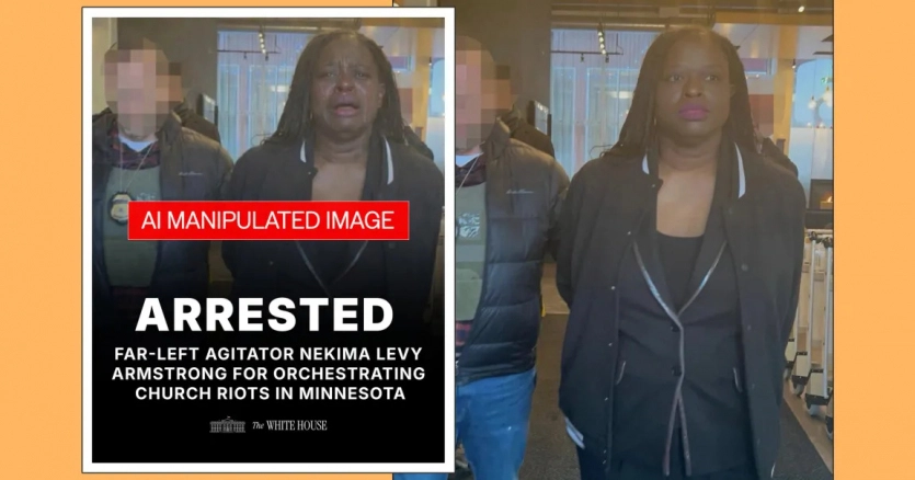 Щасливі ШІ-арестанти: уряд США змінює обличчя затриманих протестувальників 1