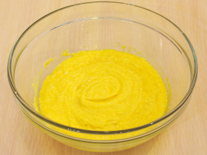 Кекс з шоколадом і бананами на манці 6