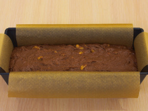 Кекс з шоколадом і бананами на манці 11